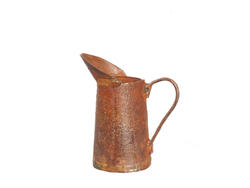 Dollhouse Miniature Rusted Pitcher
