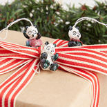 Miniature Panda Bear Ornaments