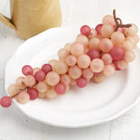 Pink Blush Artificial Grape Cluster