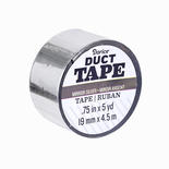Mirror Silver Metallic Craft Duct Tape