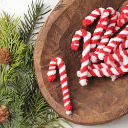 Chenille Stem Candy Canes