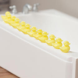 Dollhouse Miniature Yellow Ducks