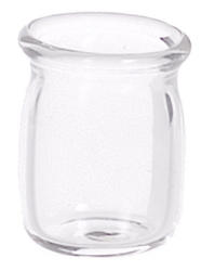 Dollhouse Miniature Empty Glass Jar