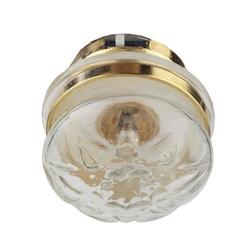 Dollhouse Miniature LED Clear Etched Ceiling Lamp