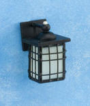 Dollhouse Miniature Craftsman Outdoor Coach Black Lamp
