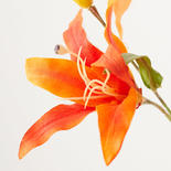 Orange Artificial Lily Bush