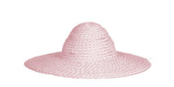 Miniature Pink Ladies Garden Party Hat