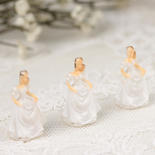 Elegant "Lady in White" Mini Dolls