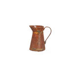 Miniature Small Rusted Metal Pitcher