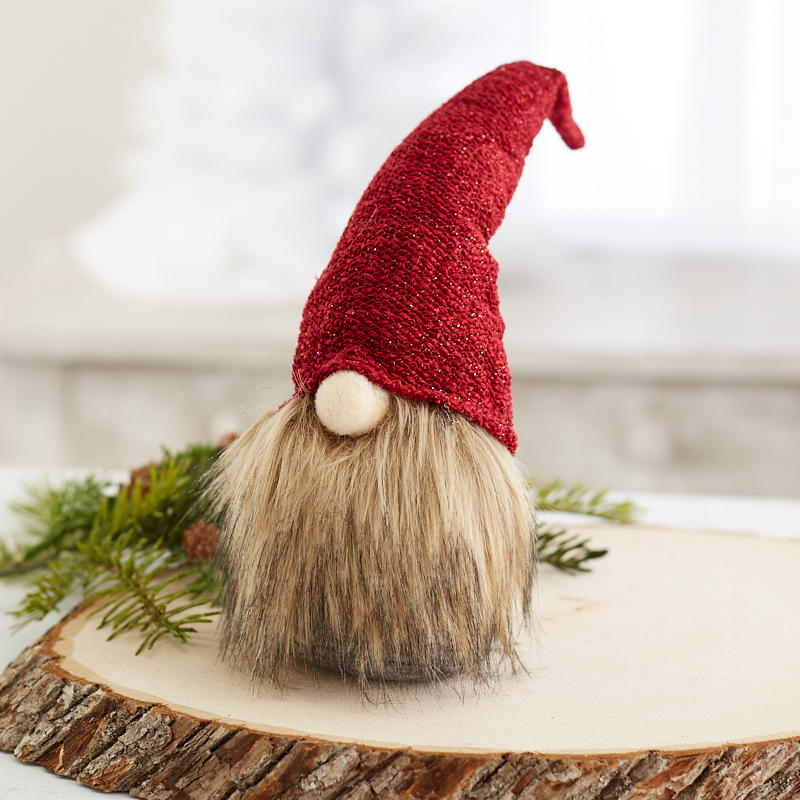 Long Bearded Roly Poly Tomte Gnome - Table Decor - Christmas and Winter ...