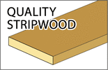 Basswood Stripwood