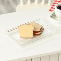 Dollhouse Miniature Bread Slices
