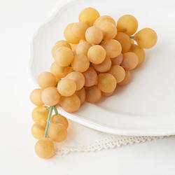 Golden Artificial Grape Cluster