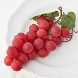 Artificial Red Grape Cluster