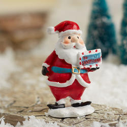 Miniature Santa Figurine