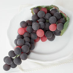 Purple and Red Artificial Grape Cluster