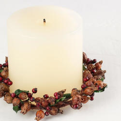 Autumn Berry Candle Ring