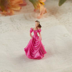 Elegant "Lady in Fuchsia " Mini Doll