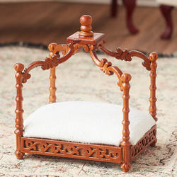 Dollhouse Miniature Elegant Cat Bed