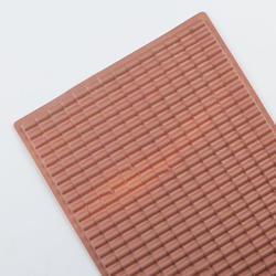 Dollhouse Miniature Red Adobe Tile Roof Panel Sheet