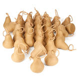 Bulk Case of 36 Paper Mache Pot Belly Gourds
