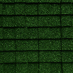 Dollhouse Miniature Green Architectural Asphalt Roofing Shingles