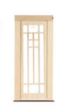 Dollhouse Miniature Fourteen Light Panel Door