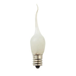 Clear Silicone Candelabra Light Bulb