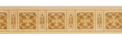 Miniature 2-Pattern Wainscot Panel Trim