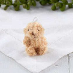 Miniature Plush Tan Jointed Teddy Bear