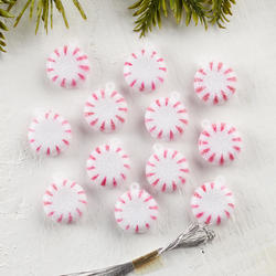 Mini Peppermint Candy Ornaments