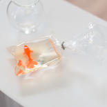 Dollhouse Miniature Goldfish in Bag