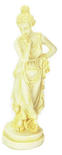 Dollhouse Miniature Ivory Woman Statue