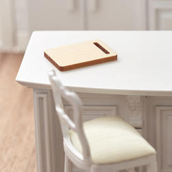 Dollhouse Miniature Wood Cutting Board
