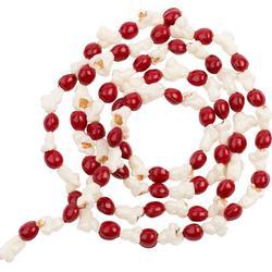 Bulk Case of 72 Artificial Popcorn and Cranberry Garlands