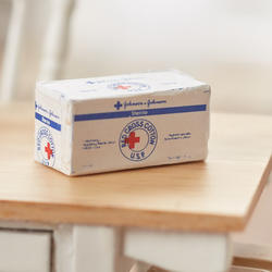 Miniature Red Cross Sterile Cotton Pack