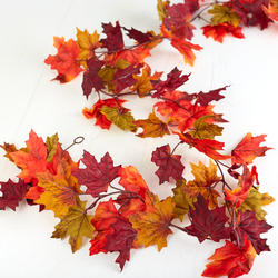 Bulk Case of 144 Autumn Maple Leaf Garlands