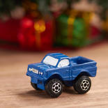 Dollhouse Miniature Blue Toy Truck