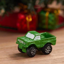 Miniature Green Toy Truck