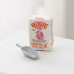 Dollhouse Miniature Flour Sack with Scoop