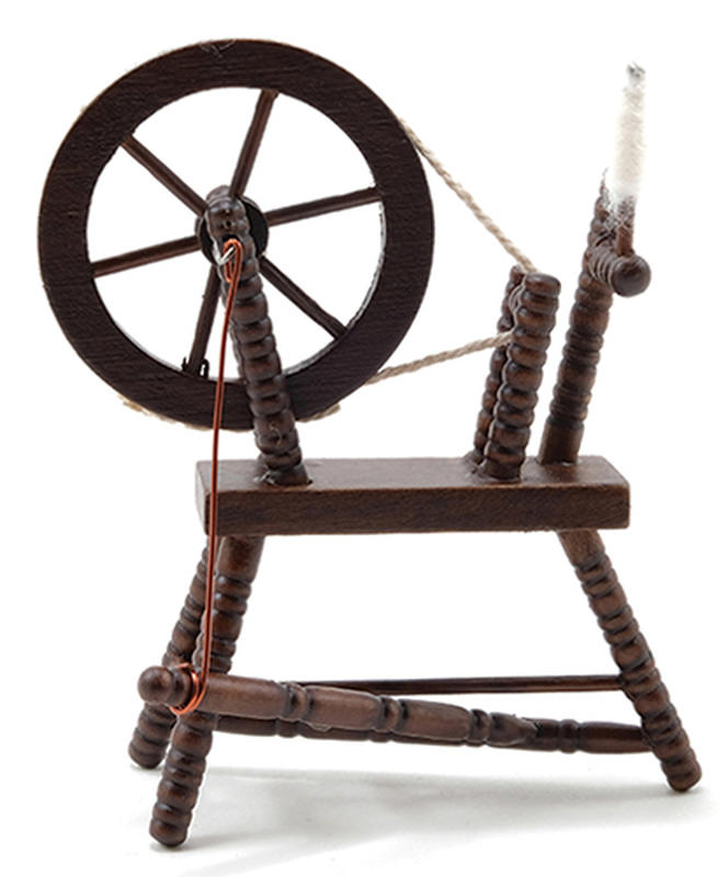 dollhouse spinning wheel