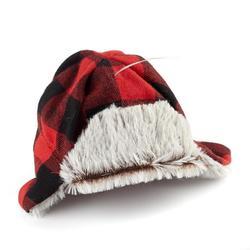Bulk Case of 144 Plaid Winter Trapper Doll Hat