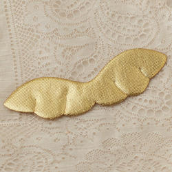Gold Puffy Angel Wing
