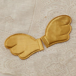 Gold Puffy Angel Wings 