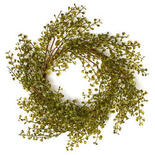 Bulk Case of 60 Artificial Peppergrass Candle Rings