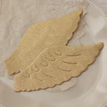 Gold Embossed Angel Wings