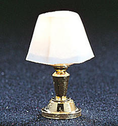 Dollhouse Miniature 12V Bedroom Table Lamp