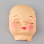 Sleeping Plastic Doll Face - True Vintage