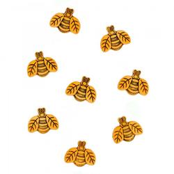 Dress It Up Large Bees Buttons