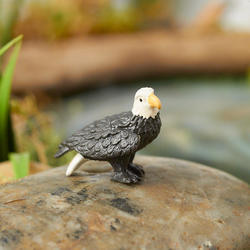 Micro Mini Bald Eagle Figurine